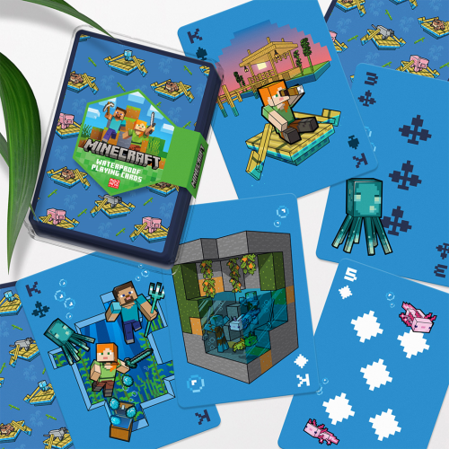 MINECRAFT – Waterproof Playing Cards
